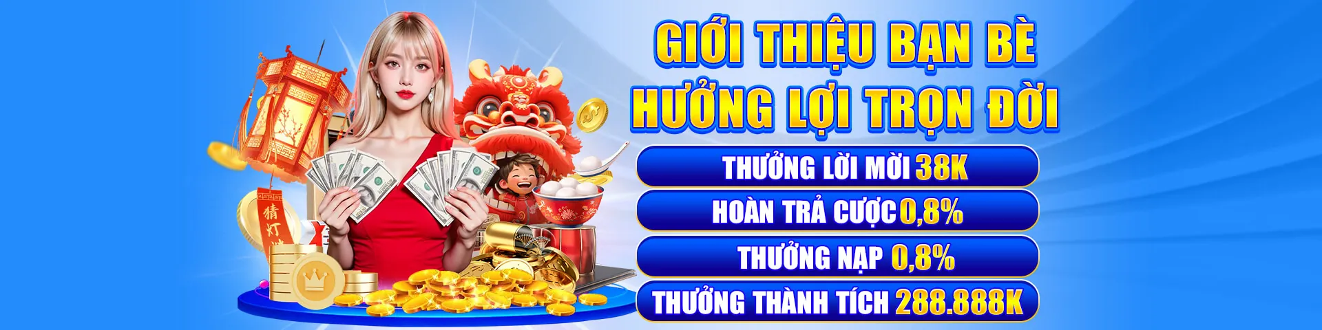 Biểu ngữ khuyến mãi nạp lại hàng ngày cho cá cược thể thao